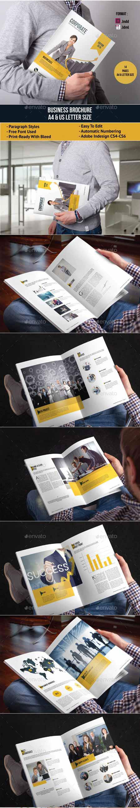 دانلود بروشور کسب و کار Business Brochure Template