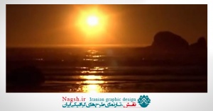 دانلود ویدئو کلیپ غروب زیبای دریا