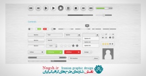 دانلود المانهای لایه باز طراحی وب سایت Web elements