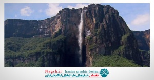 دانلود ویدئو کلیپ زیبایی از بلند ترین آبشار جهان