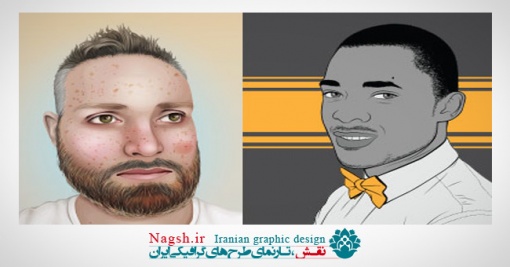 دانلود آموزش ساخت وکتور چهره یک مرد با ایلوستریتور - TutsPlus Mastering Male Vector Portraits