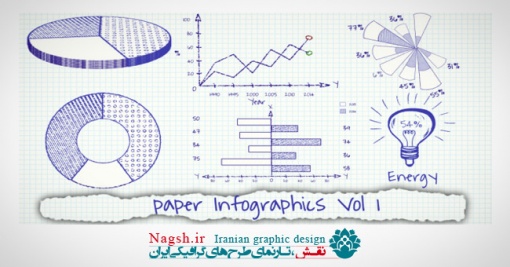 دانلود پروژه اماده افترافکت اینفوگرافی کاغذی Paper Infographics Vol 1 Videohive 