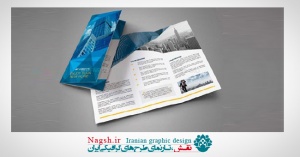 دانلود طرح لایه باز بروشور معماری GraphicRiver Architecture Trifold Brochure