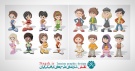 دانلود وکتور شخصیت کارتونی