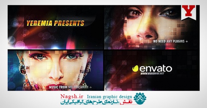 دانلود پروژه آماده افترافکت اسلاید شو مدرن Fashion Grid Videohive