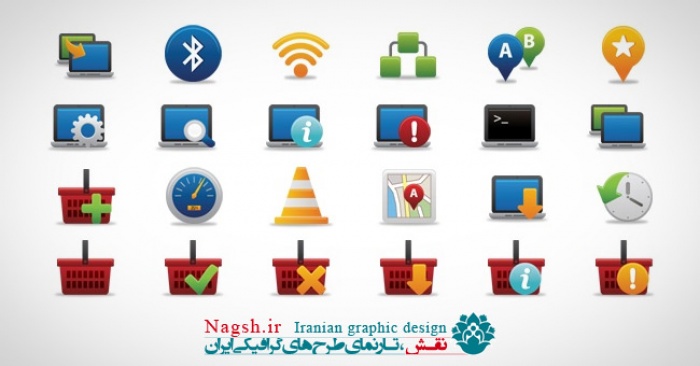 دانلود ست آیکون های متنوع (Coquette Icon Set)