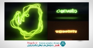 دانلود پروژه افترافکت نمایش لوگو و متن با نقاشی نور Light Painting Logo Videohive